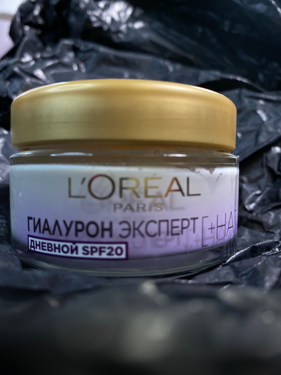 Дневной крем для лица «Гиалурон Эксперт» от L'Oreal Paris.