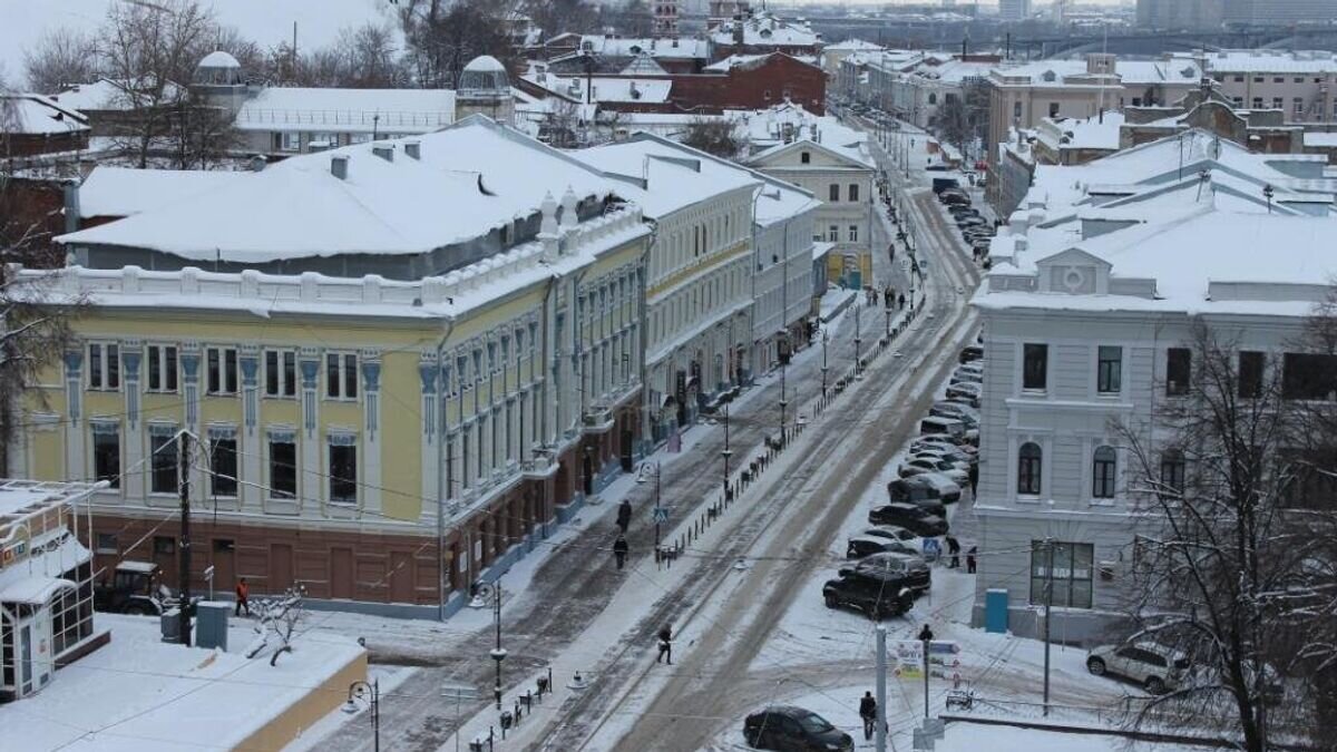    Нижний Новгород зимой© Фото : Администрация г.Нижнего Новгорода