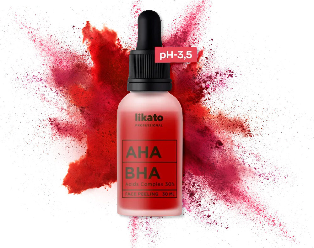 Likato Professional Кислотный пилинг для лица AHA+BHA 30%, 30 мл