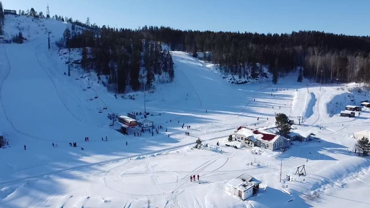 Петрозаводск горнолыжный курорт Ялгуба