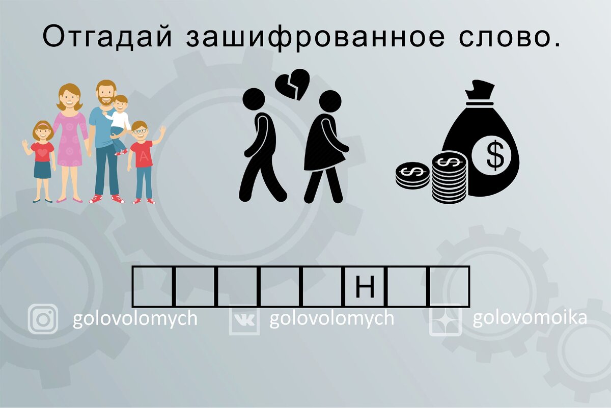 Отгадай зашифрованные слова. Спорим не разгадаешь все слова за 30 секунд? |  Головоломки | Дзен