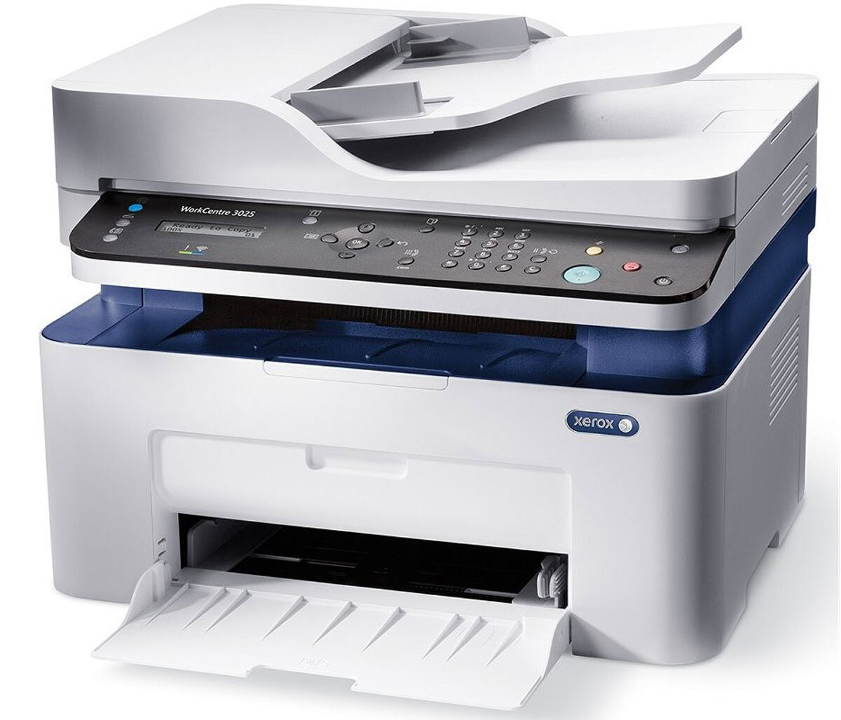 МФУ Xerox WorkCentre 3025. Но так-то бывают модели Xerox-ов без копира
