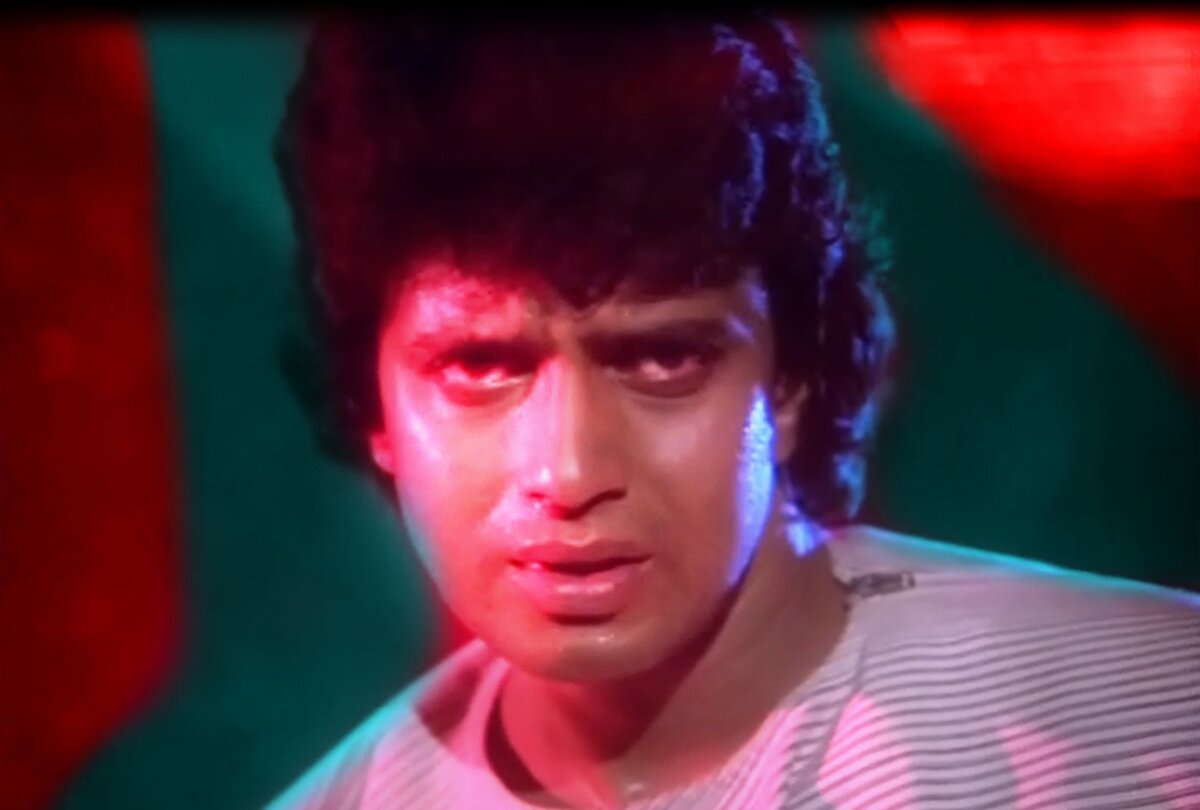 Иллюстрация к статье. Митхун Чакраборти в роли Джимми.