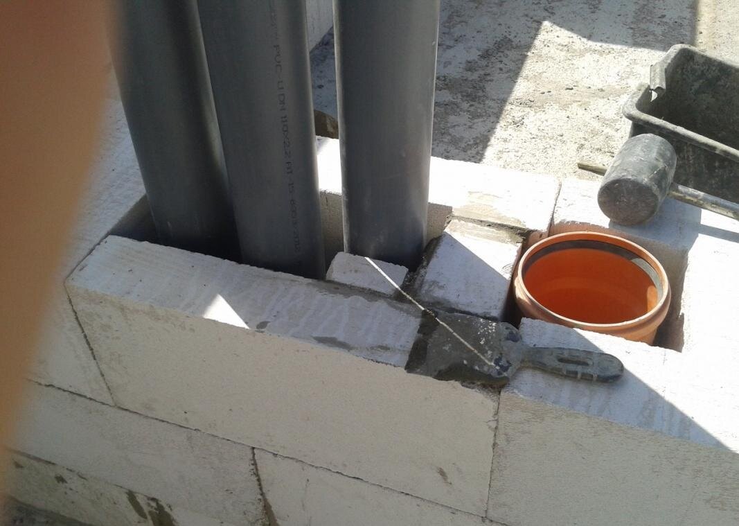 Сверление вентиляционного канала в блоках из газобетона | Блог ...