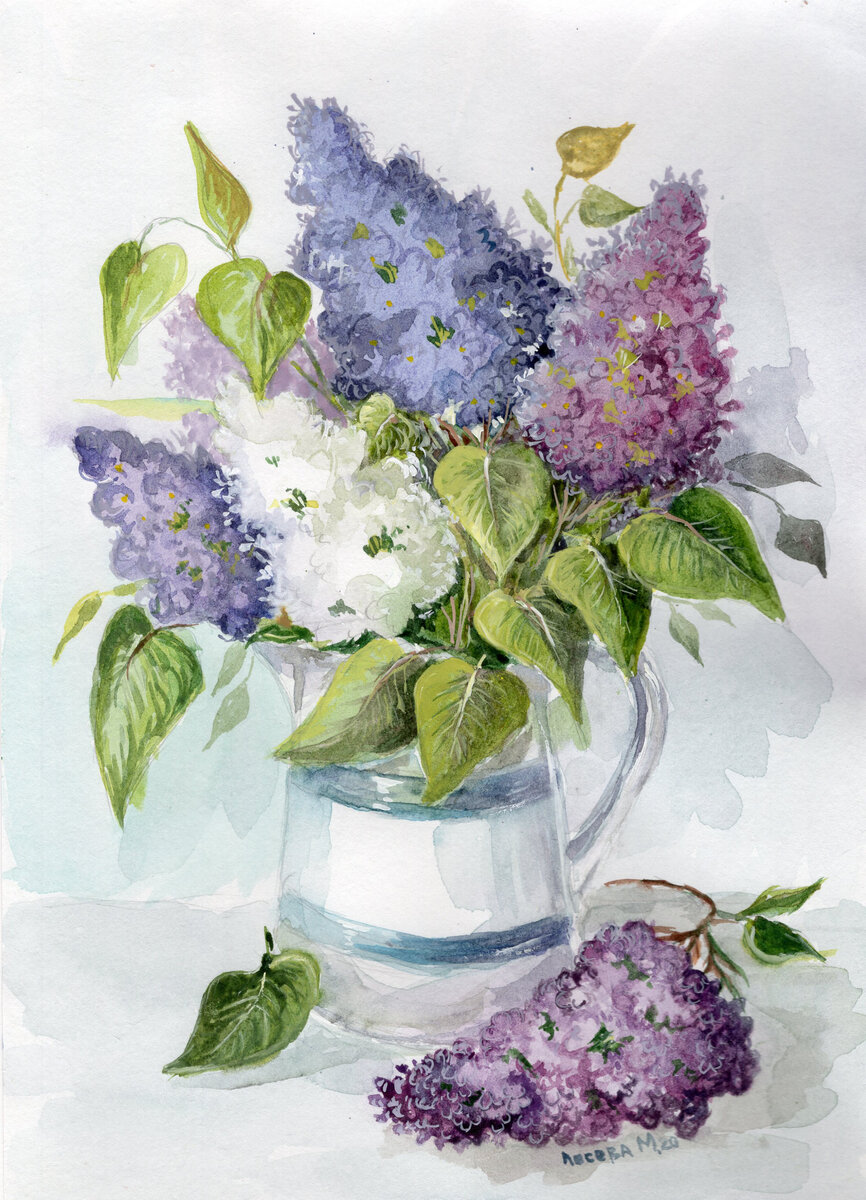 Сиренька ,размер 21х30