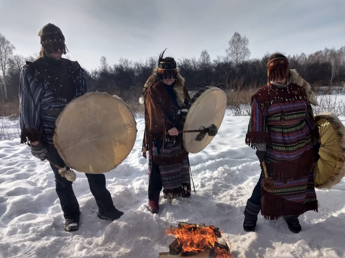 Шаманский бубен Пензер