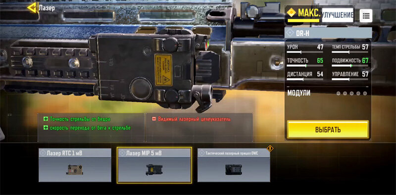 Лазер MIP 5мВ