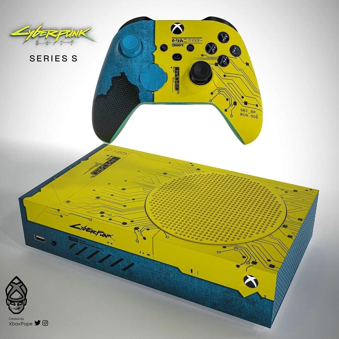 Консоль Xbox CyberPunk Series S