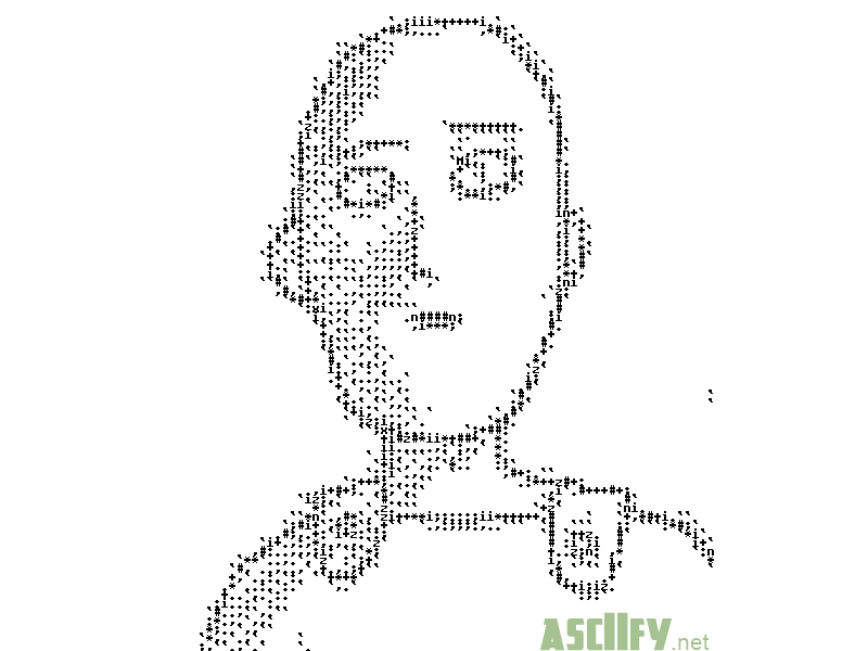 Картинку в ascii art