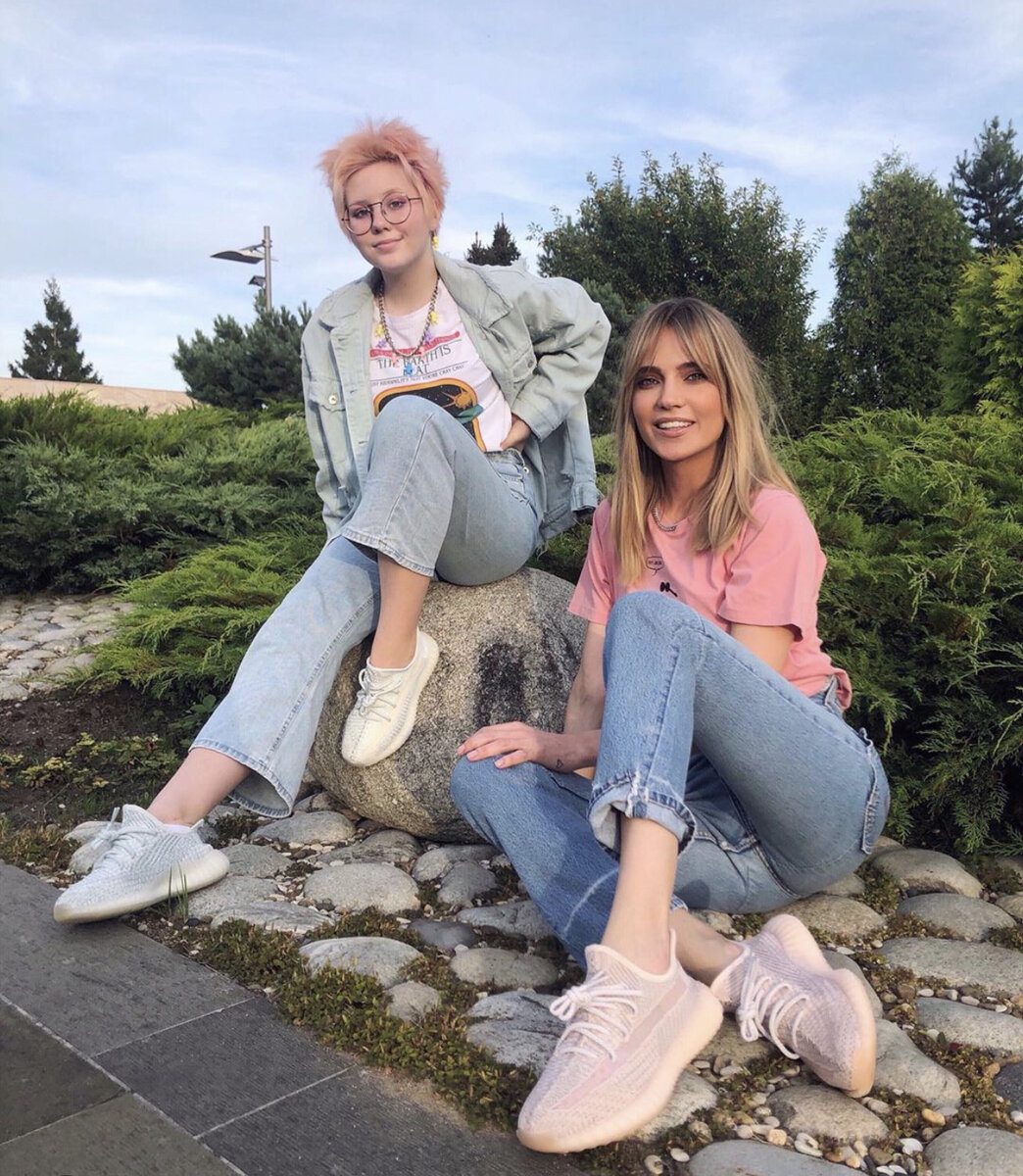 Лидия с мамой 