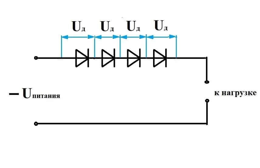 Схема увеличения напряжения