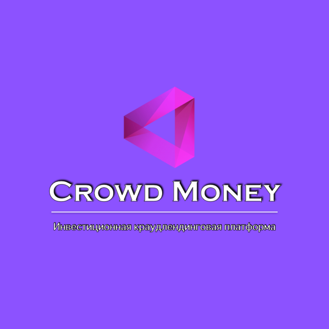 Логотип инвестиционной компании Crowd money