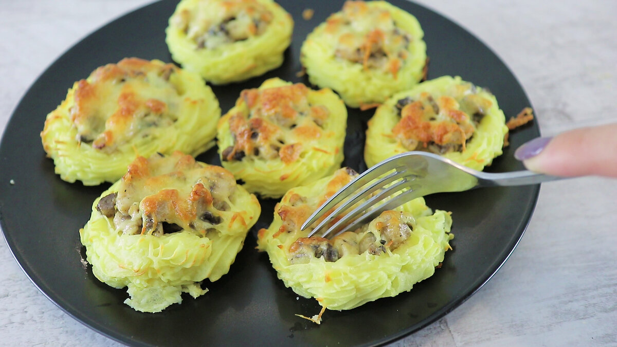 Картофельные гнезда