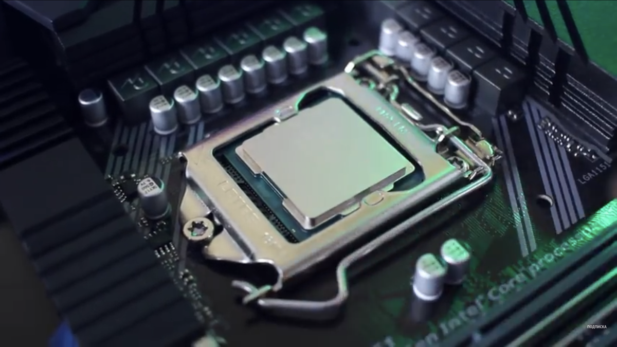 Intel core i5 9600k в материнской плате Gigabyte gaming x z390