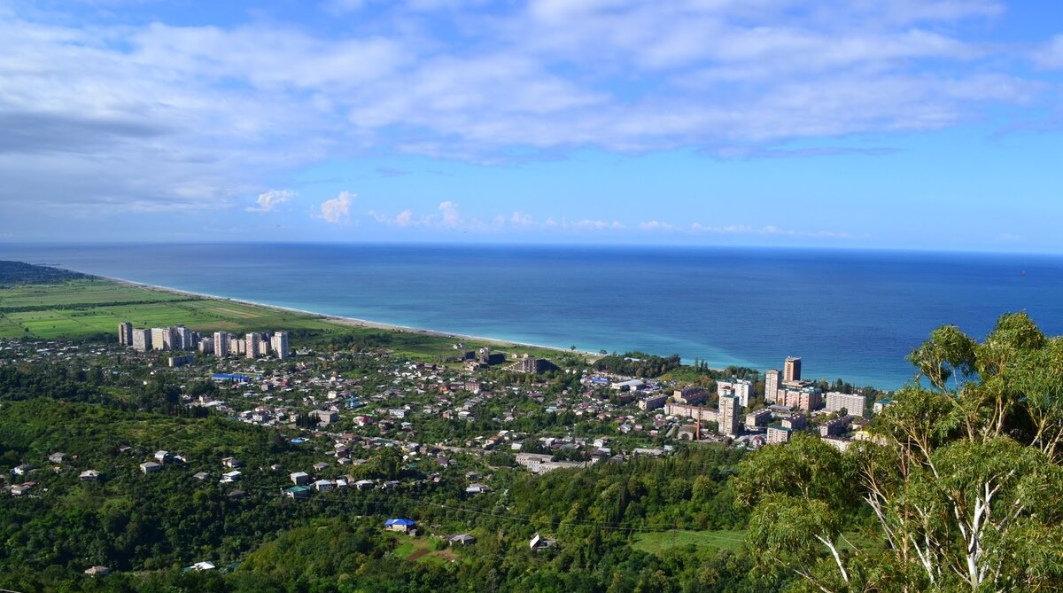 Гагара, вид со смотровой плащадки