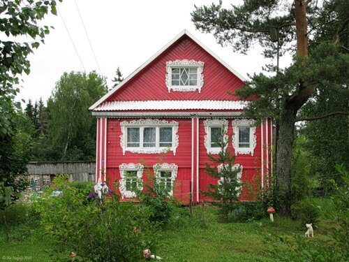 Фото из интернета. Деревня Повалихино Костромской области.