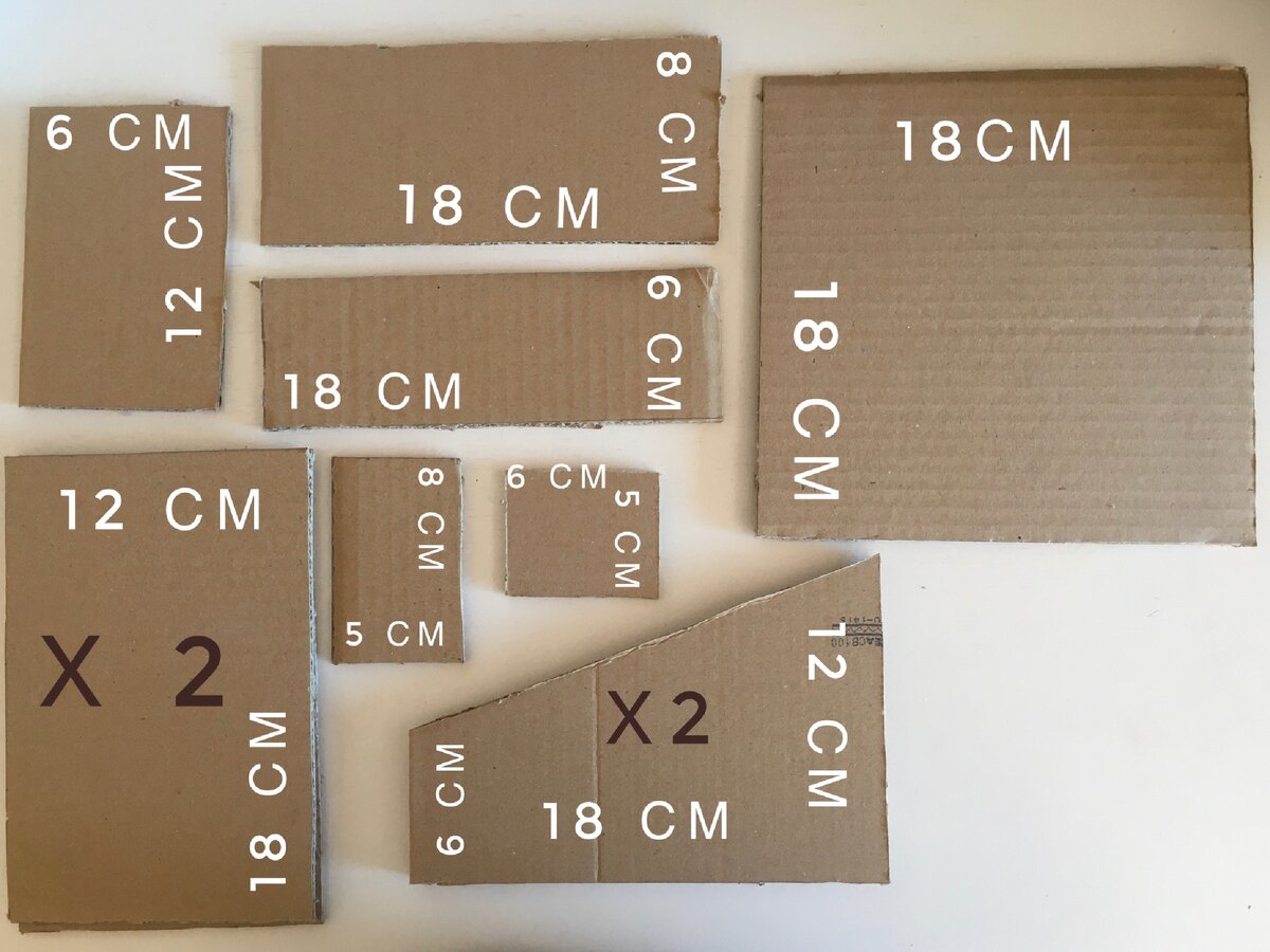 Детали для органайзера 