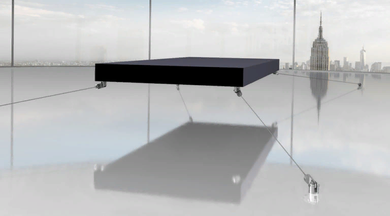 Магнитная летающая кровать