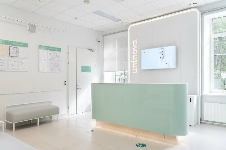 Интерьер нового медцентра. Источник: медцентр Uninova