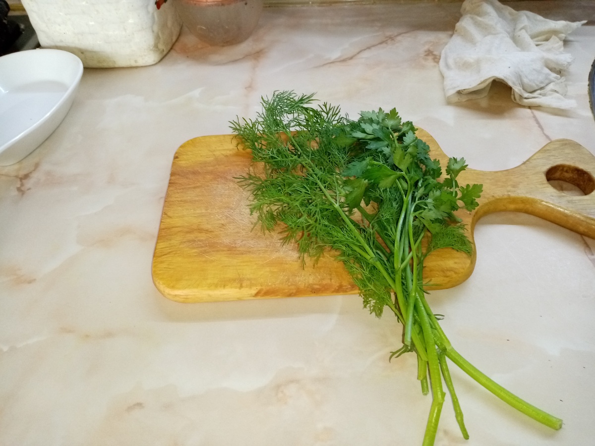  укроп и петрушка