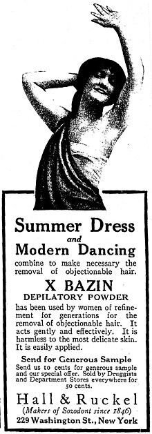 Летнее платье и современные танцы вместе делают удаление нежелательных волос необходимым.