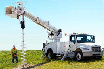 Изолирующая бурильно-крановая установка Altec DH50