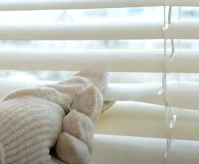 Как легко очистить жалюзи