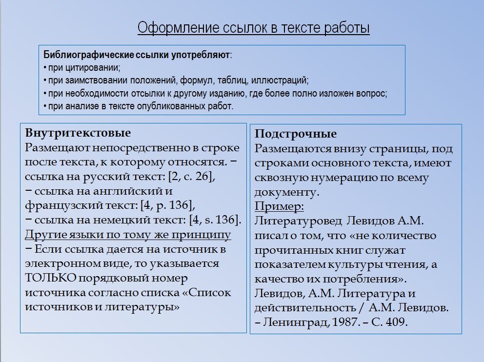 Ничего сложного здесь нет! Как легко написать сноски и список источников и литературы