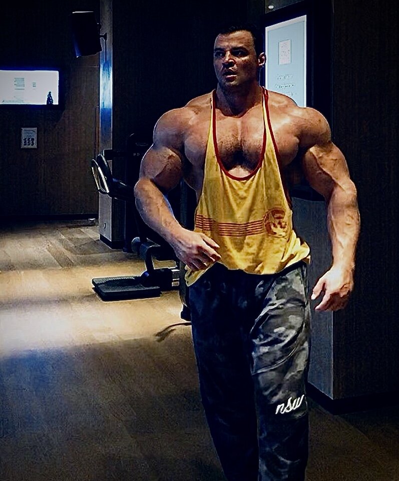 Отличная наполненность у атлета