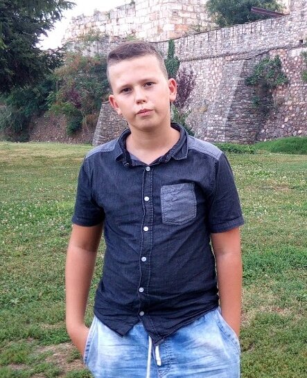 Это в 12 лет в Бане Луке, Потом перестал фотографироваться