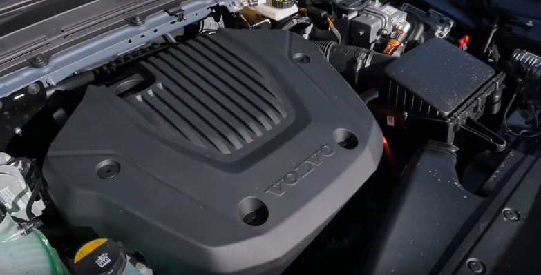 Так выглядит трехцилиндровый двигатель Volvo с рабочим объемом на 1,5 литра.
