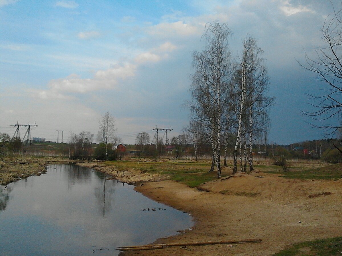 Апрель в Подмосковье.