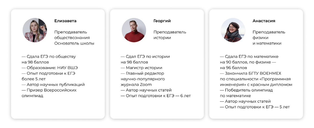 Преподаватели онлайн-школы IT'S MY STUDY 