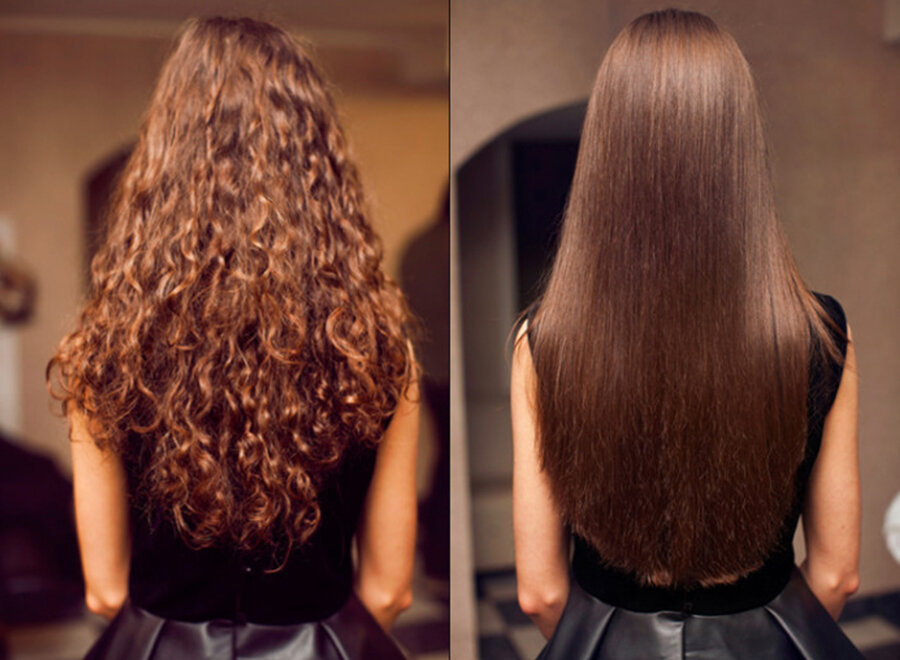 Кератиновое выпрямление кудрявых. Выпрямление волос. Кератиновое выпрямление волос. Волосы после кератинового выпрямления. Выпрямление волос до и после.