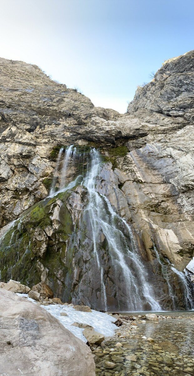 Гегский водопад, Абхазия