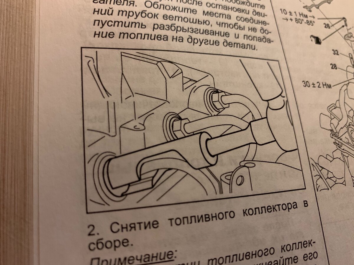 Пример специальной головки из книги по ремонту.