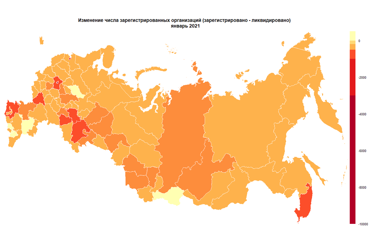 Данные Росстата, графика автора