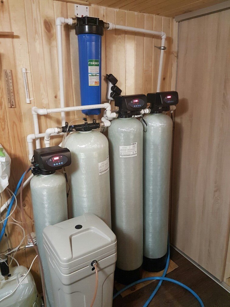 Комплексная очистки воды в коттедже