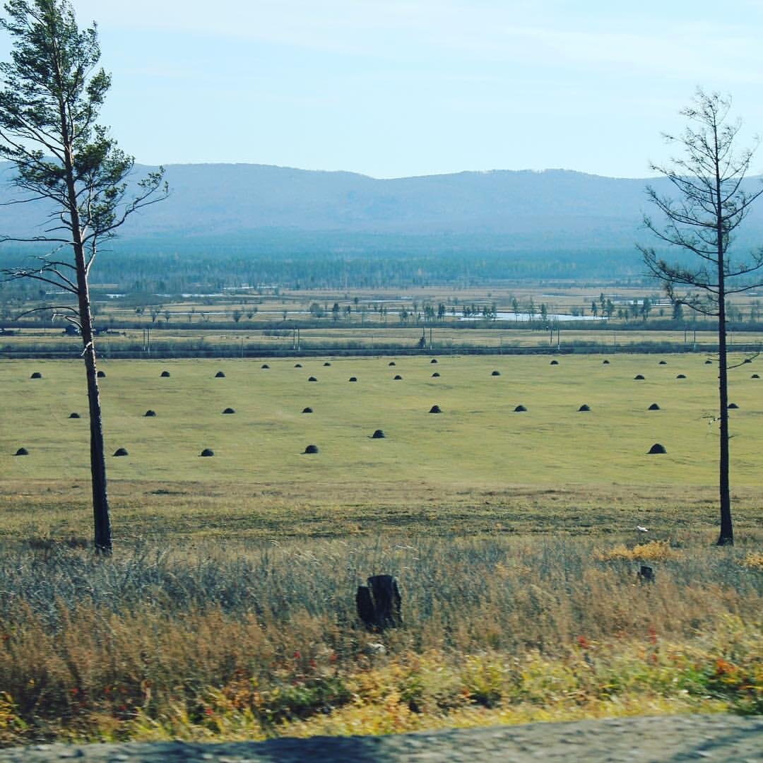 Первую ночь спали в машине при -6С. Хабаровск - Улан Удэ