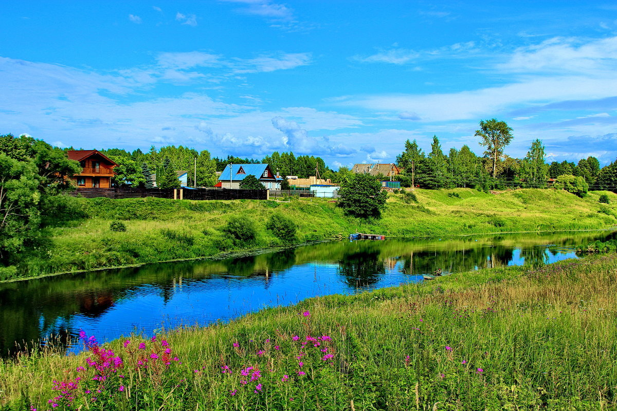 Село река