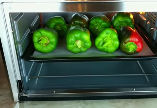 Перчики готовятся к жарке