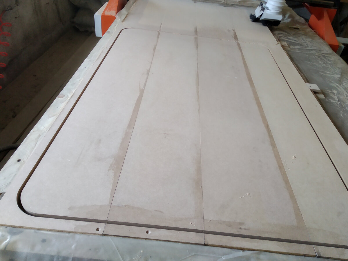 Фрезеровка столешницы