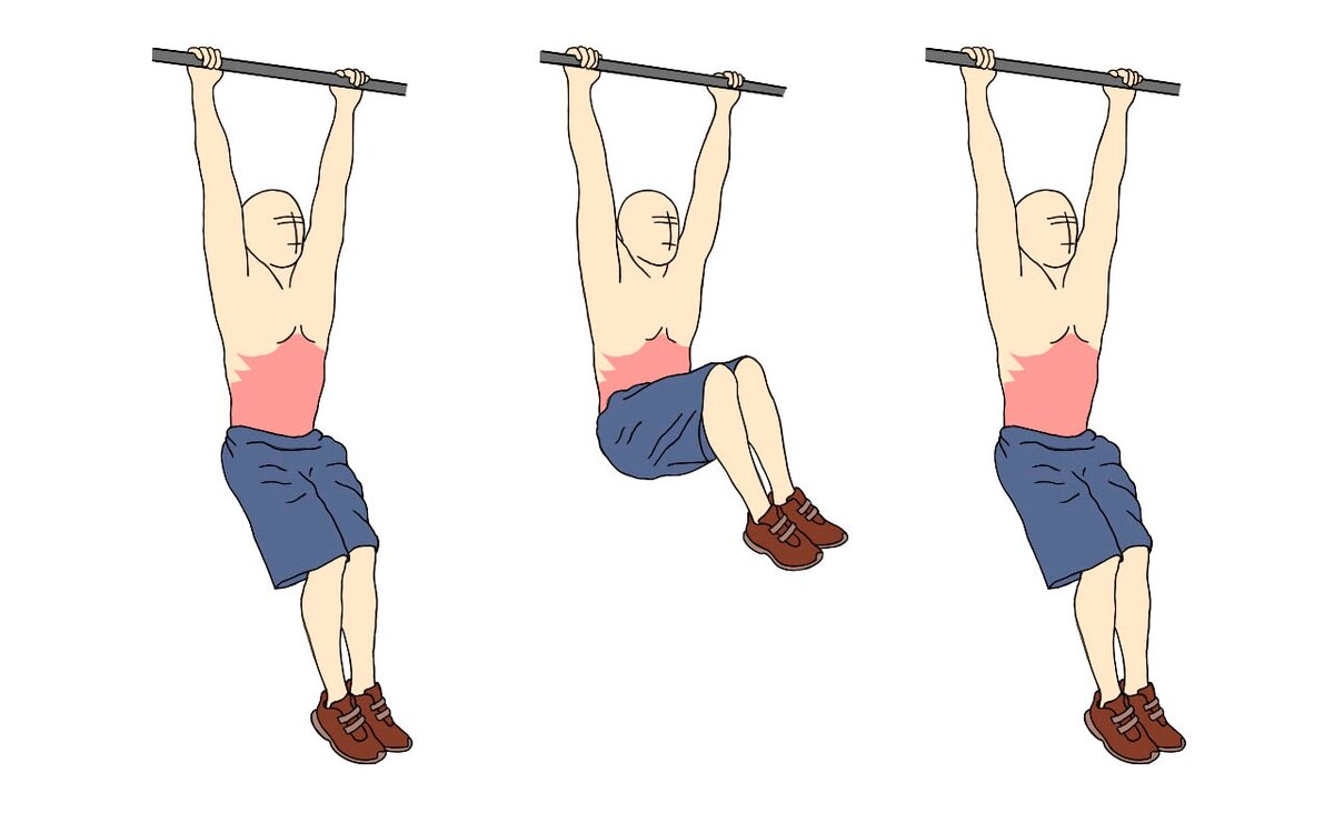       Вис на турнике 