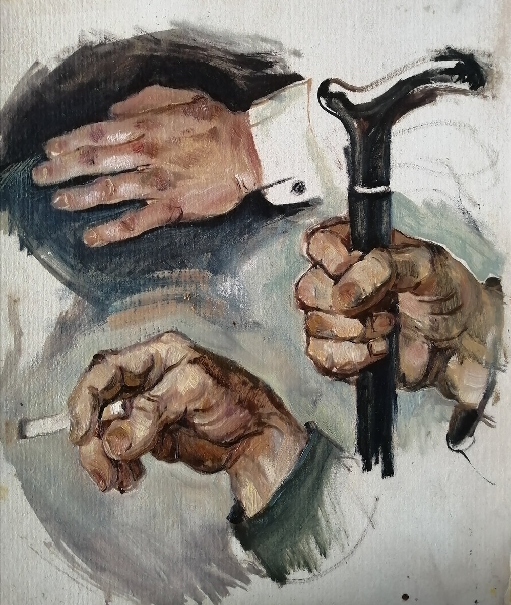 Фото автора. Ткаченко А.В. "Этюды рук".