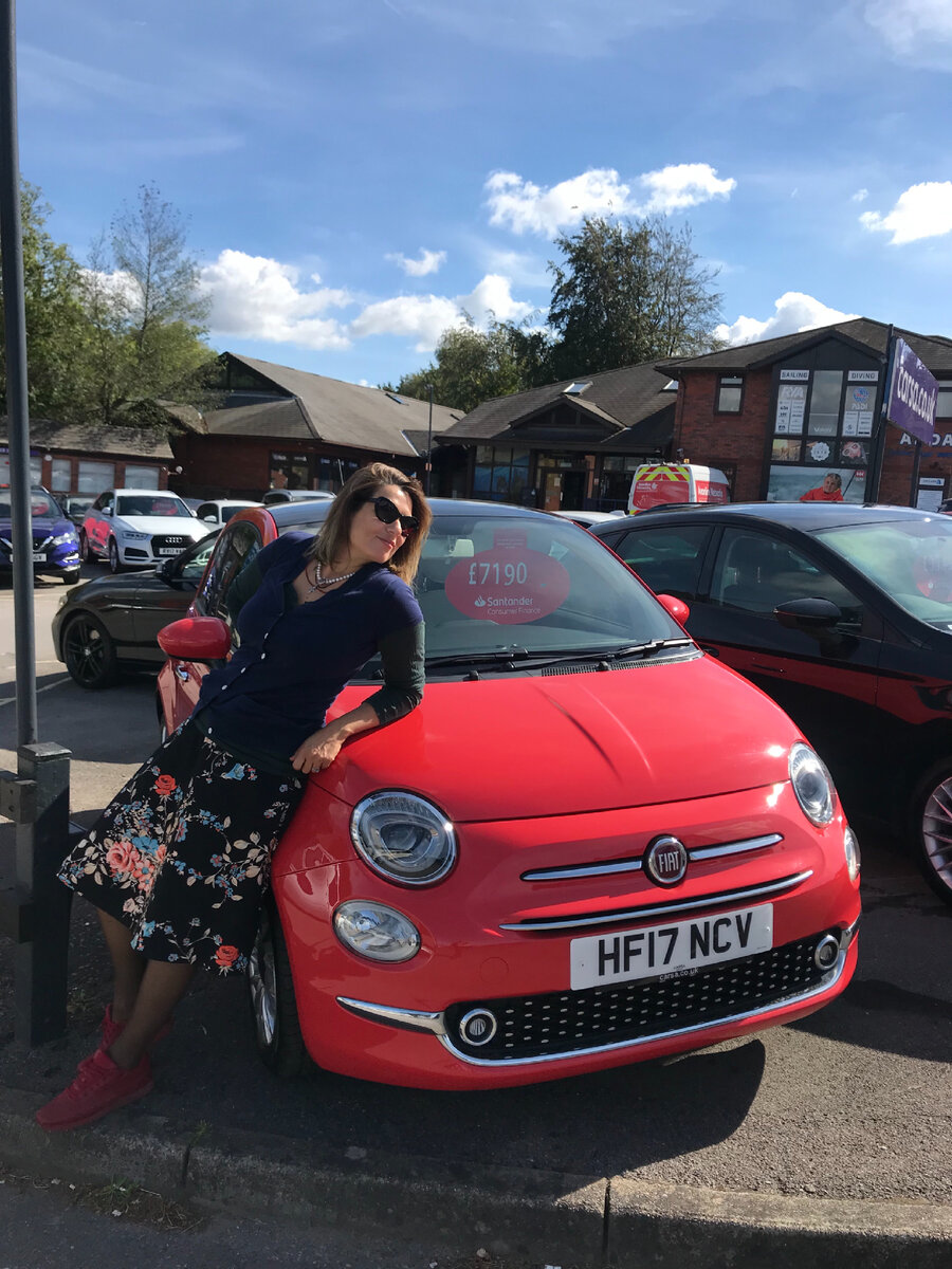 Поддержанный Фиат 500 с механикой - £7190. Фотография из личного архива. 