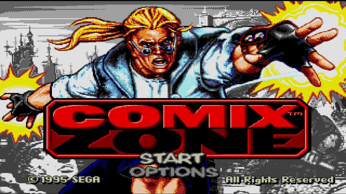 Comix Zone + прохождение Ч.1 | GEEKсвалка | Дзен