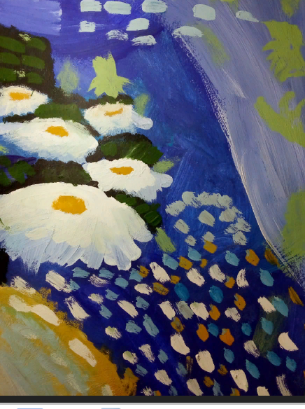 КУВШИНКИ. Рисунок Милады Воронцовой.