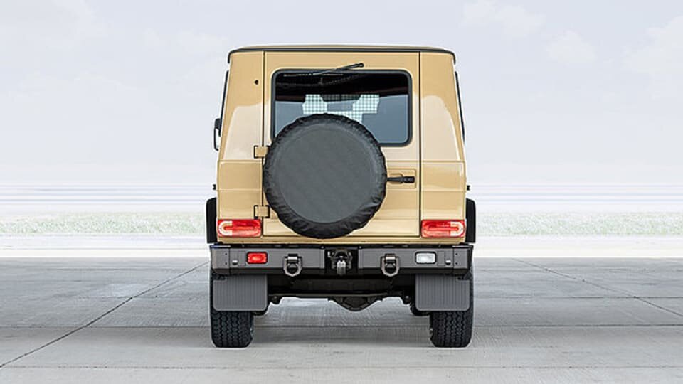 Mercedes G-Class W464: для буксировки, а, скорее, для выдергивания, предусмотрены две проушины.