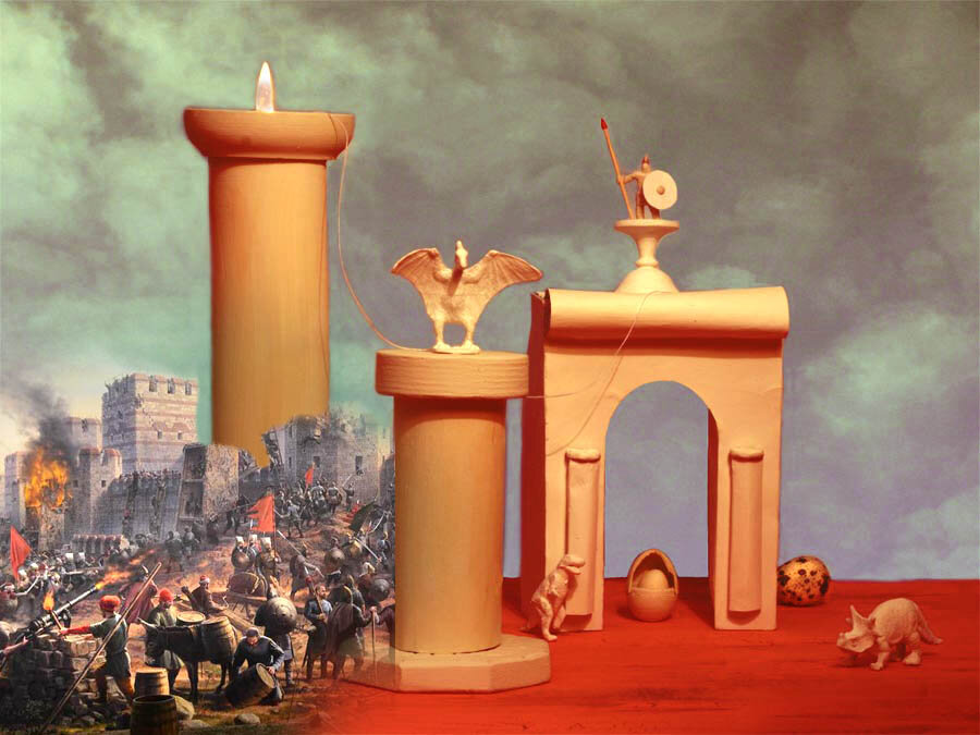 История. Коллаж МВ.