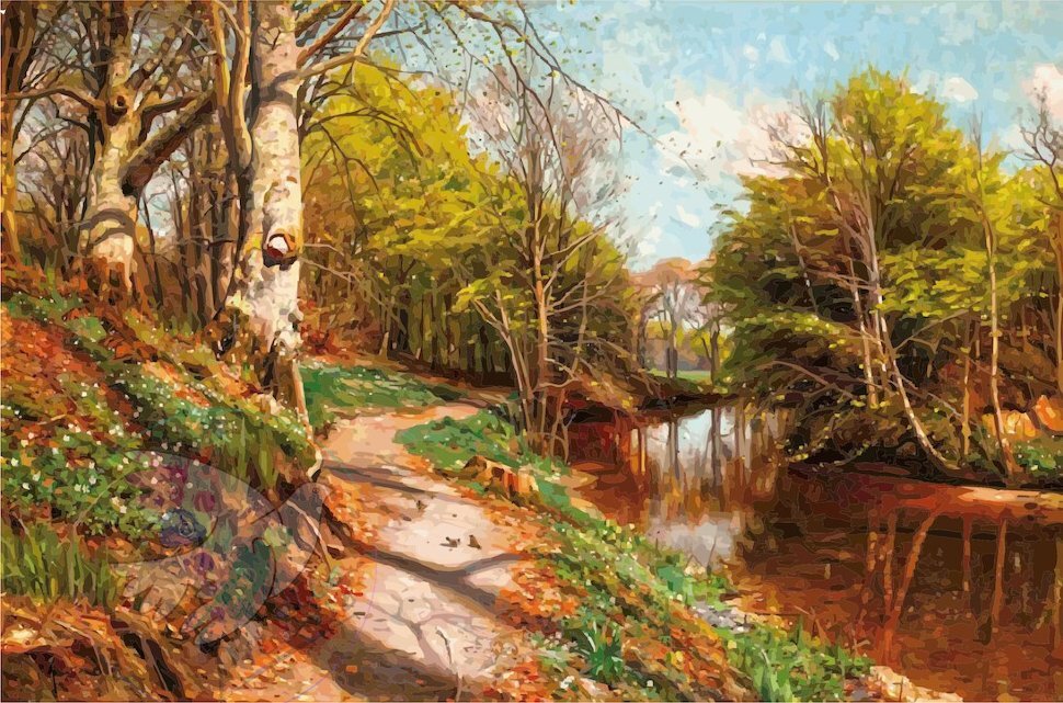 Петер мёрк мёнстед (Peder Mørk Mønsted), 1859 -1941. Дания